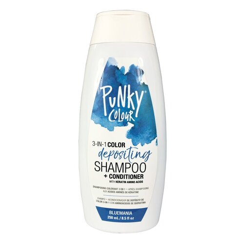 PUNKY COLOUR 3-in-1 SHAMPOO - Bluemania 250ml