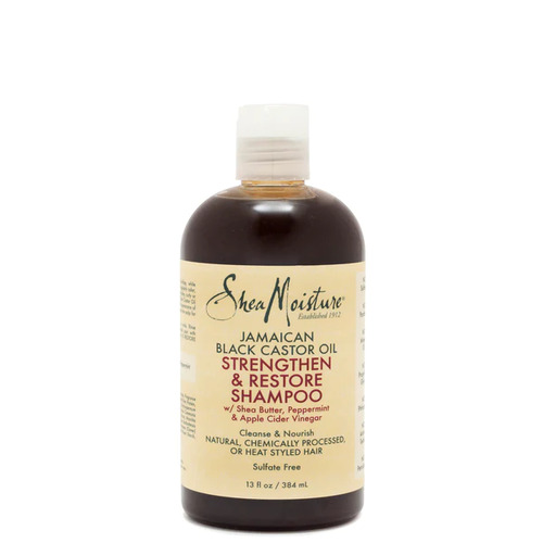 SHEA MOISTURE JAMAICAN BLACK CASTOR OIL STRENGTHEN & RESTORE SHAMPOO 384ml