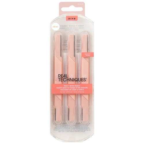 REAL TECHNIQUES FACE & BROW RAZORS - 4268