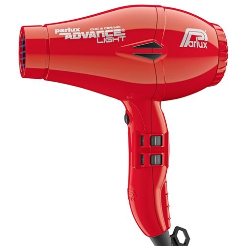 PARLUX ADVANCE LIGHT CERAMIC & IONIC HAIR DRYER - Red