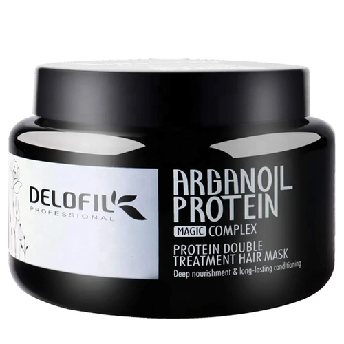 DELOFIL ARGAN OIL PROTEIN DOUBLE TREATMENT HAIR MASK 500ml