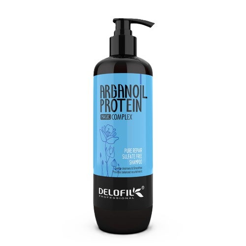 DELOFIL ARGAN OIL PROTEIN PURE REPAIR SHAMPOO 500ml