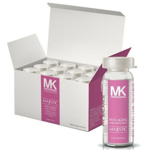 MAJESTIC MK ANTI AGING HAIR TREATMENT BOX 15mlx12Vials