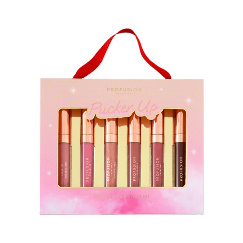 PROFUSION PUCKER UP HIGH SHINE LIP GLOSS SET 
