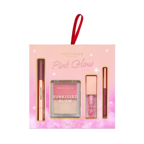 PROFUSION PINK GLOW FACE & LIP SET 