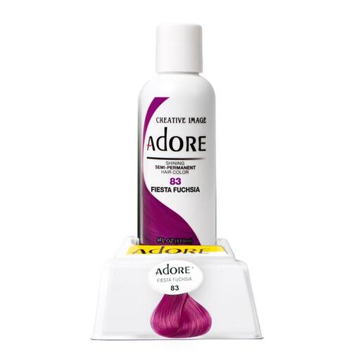 ADORE SEMI PERMANENT HAIR COLOUR - Flesta Fuchsia-83