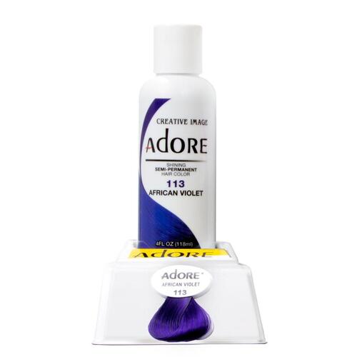 ADORE SEMI PERMANENT HAIR COLOUR - African Violet-113