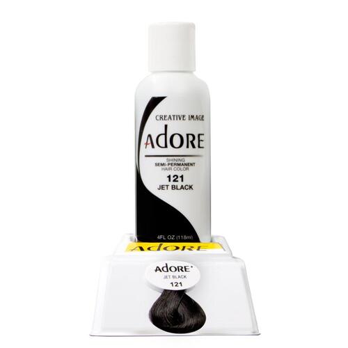 ADORE SEMI PERMANENT HAIR COLOUR - Jet Black-121