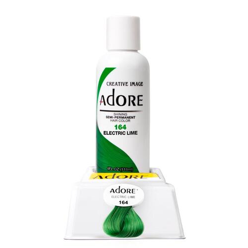 ADORE SEMI PERMANENT HAIR COLOUR - Electric Lime-164