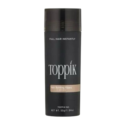 TOPPIK HAIR BUILDING FIBERSS - LIGHT BROWN 27.5g