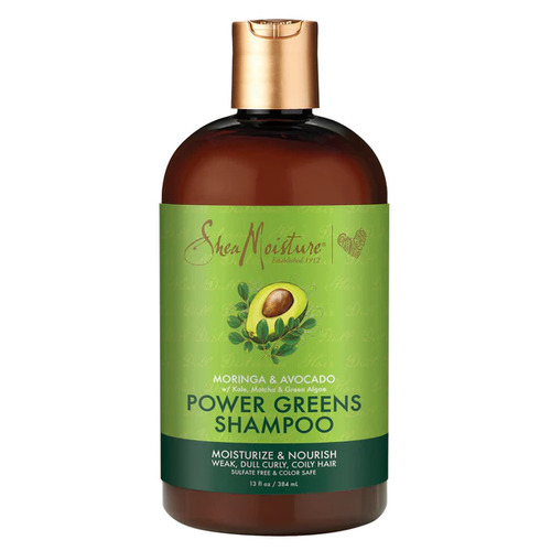 SHEA MOISTURE POWER GREENS SHAMPOO 384ml