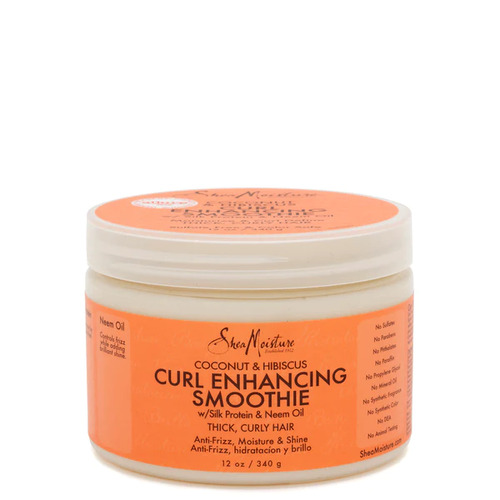 SHEA MOISTURE COCONUT & HIBISCUS CURL ENHANCING SMOOTHUE 340g