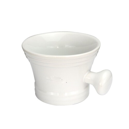 BARBER SHAVING MUG - WHITE