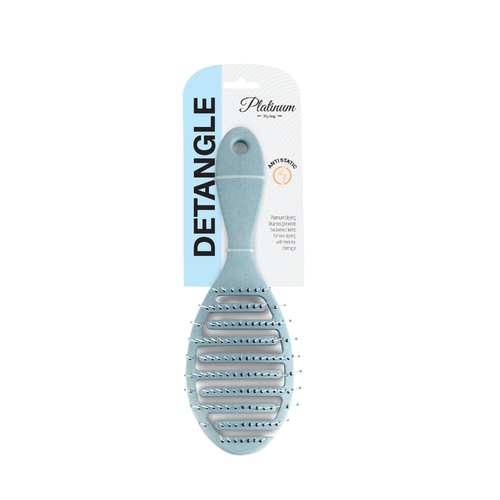 PLATINUM STYLING WHEAT FIBRE BRUSH – BLUE