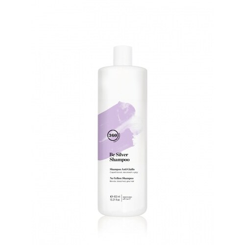 360 BE SILVER SHAMPOO 450ml