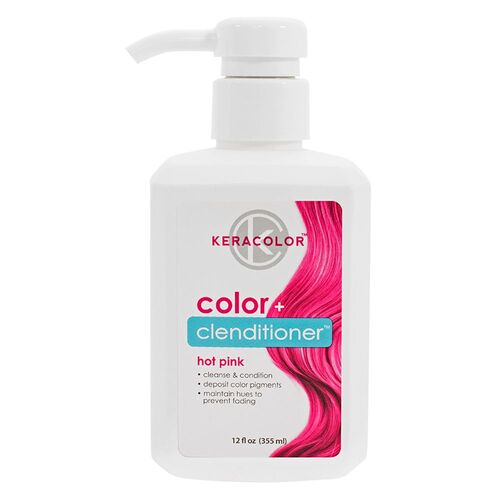 KERACOLOR COLOR CLENDITIONER COLOUR SHAMPOO - HOT PINK