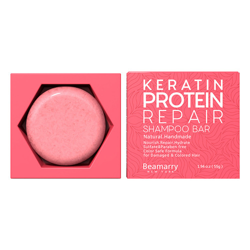 BEAMARRY KERATIN PROTEIN REPAIR SHAMPOO BAR 55g