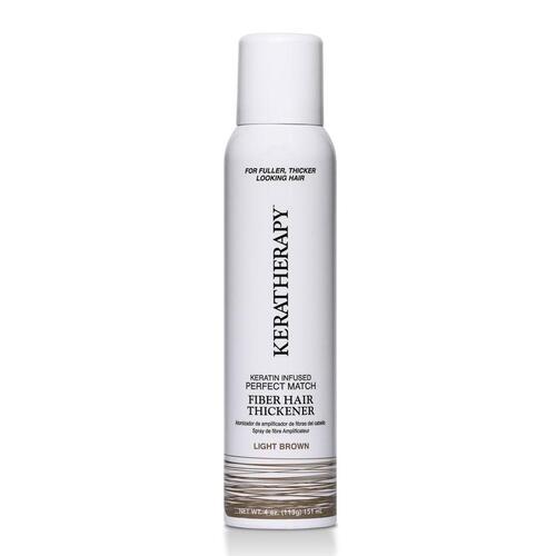 KERATHERAPY FIBER HAIR THICKENER - Light Brown 140ml