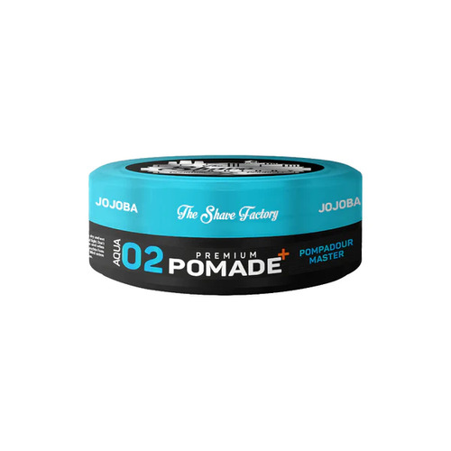 THE SHAVE FACTORY 02 POMPADOUR MASTER JOJOBA  POMADE - 150ml