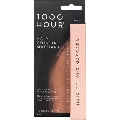 1000 HOUR HAIR COLOUR MASCARA - BLACK 12g