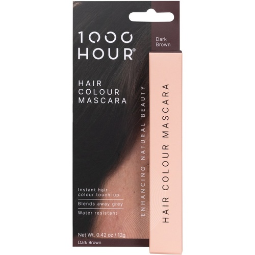 1000 HOUR HAIR COLOUR MASCARA - DARK BROWN 12g