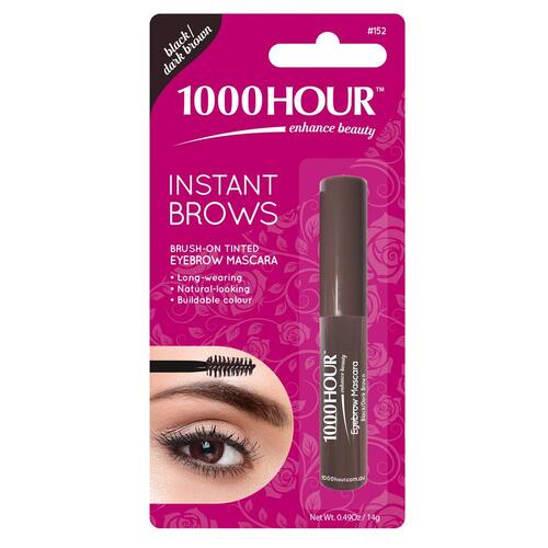 1000 HOUR INSTANT BROW - Black/Dark Brown 6g