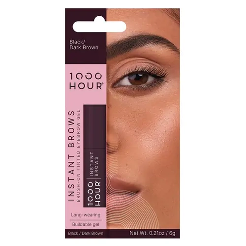 1000 HOUR INSTANT BROWS - BLACK / DARK BROWN 6g