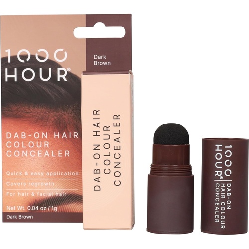 1000 HOUR DAB-ON HAIR COLOUR CONCEALER - DARK BROWN 1g