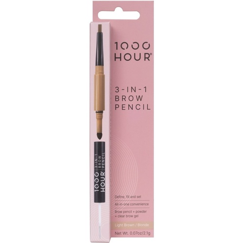 1000 HOUR 3 IN 1 BROW PENCIL - LIGHT BROWN/BLONDE 2.1g