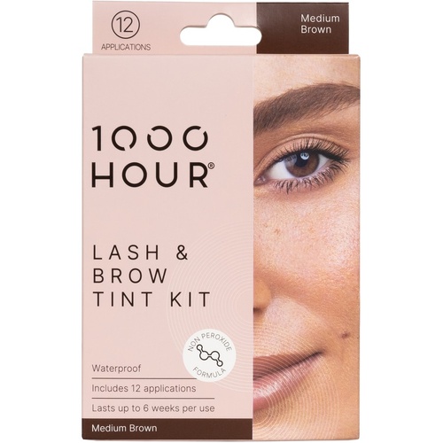 1000 HOUR LASH & BROW TINT KIT - MEDIUM BROWN