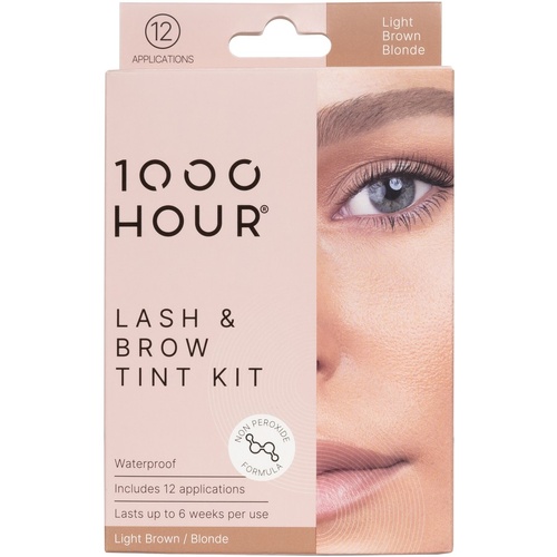1000 HOUR LASH & BROW TINT KIT - LIGHT BROWN BLONDE