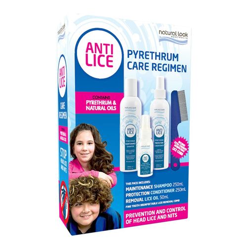 ANTI-LICE PYRETHRUM CARE REGIMEN PACK