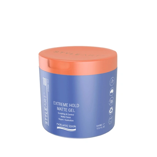 NATURAL LOOK EXTREME HOLD MATTE GEL 500ml