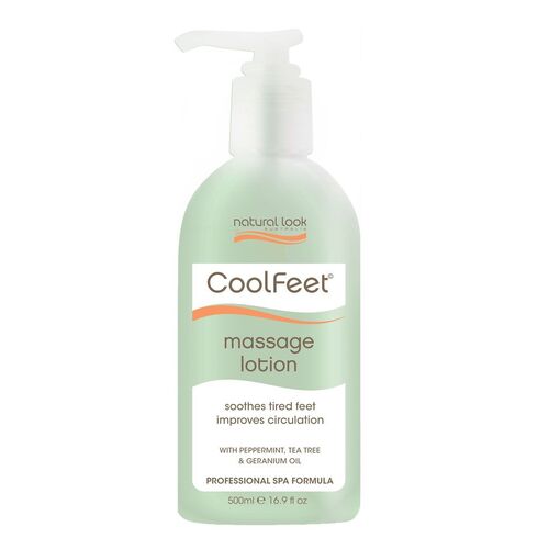 NATURAL LOOK COOL FEET MASSAGE LOTION 500ml