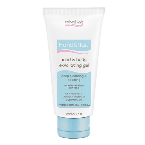 NATURAL LOOK HAND&NAIL EXFOLIATING GEL 200ml