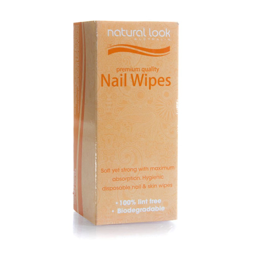 NATURAL LOOK NAIL WIPES 325pcs 50mm x 50mm