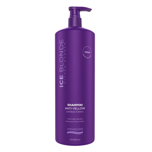 NATURAL LOOK ICE BLONDE SHAMPOO 1LTR