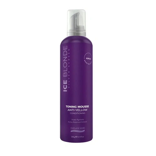 NATURAL LOOK ICE BLONDE TONING MOUSSE 250g
