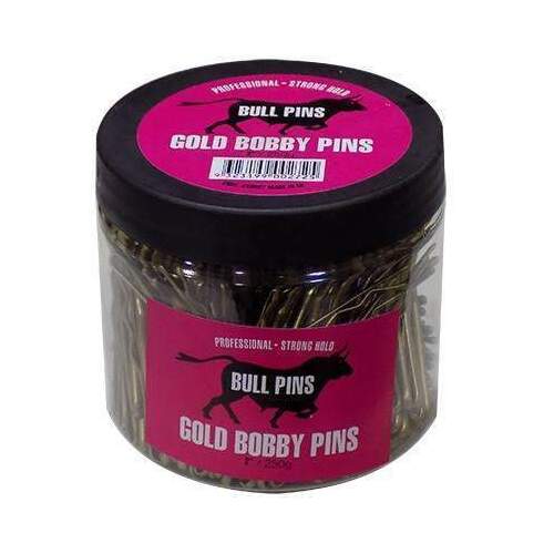 BULL PINS GOLD BOBBY PINS 250g