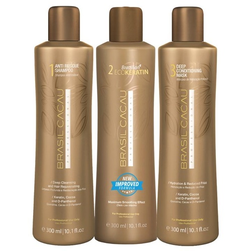 BRASIL CACAU BRAZILIAN ECO KERATIN KIT 300ml