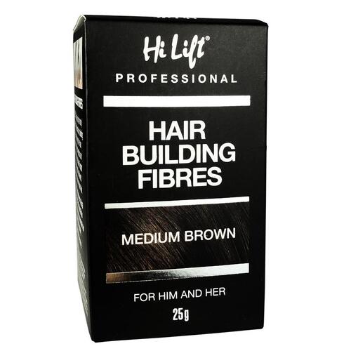 HI LIFT HAIR BUILDING FIBRES  25g - Medium Brown