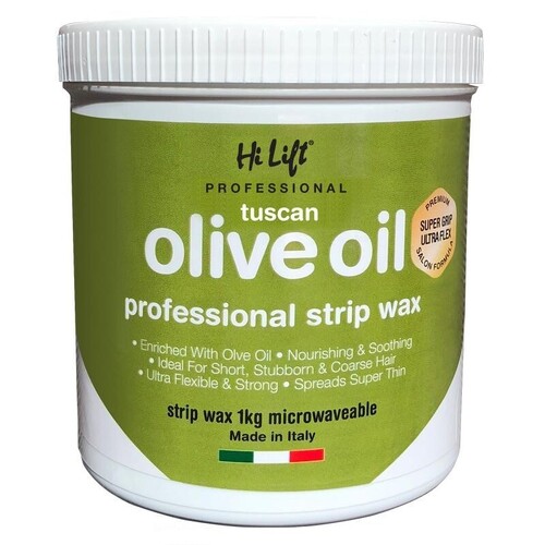 HI LIFT TUSCAN OLIVE OIL STRIP WAX 1kg