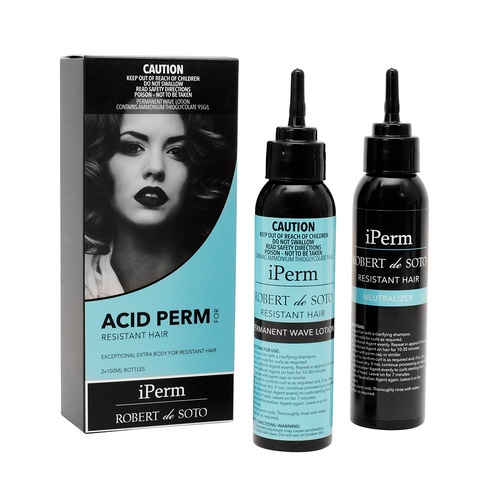 Robert de Soto iPerm ACID PERM - RESISTANT HAIR 2x100ml