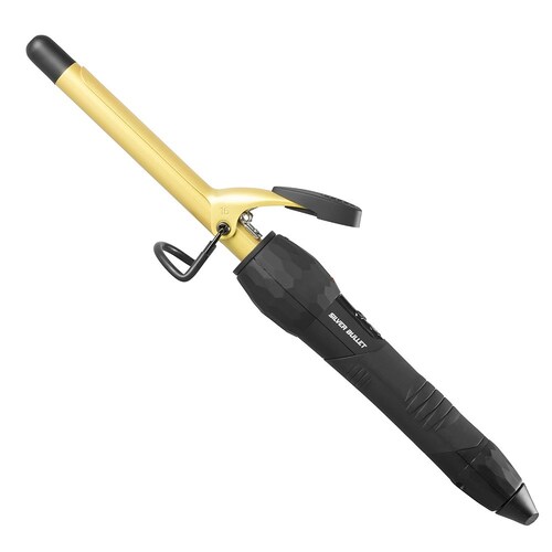 SILVER BULLER FASTLANE GOLD 16mm CERAMIC CURLING IRON