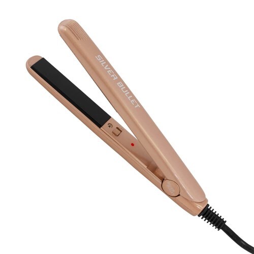 SILVER BULLET MINI HAIR STRAIGHTENER - Gold