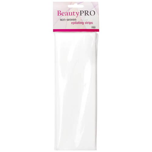 BeautyPRO NON WOVEN LARGE WAX STRIPS - 100pk