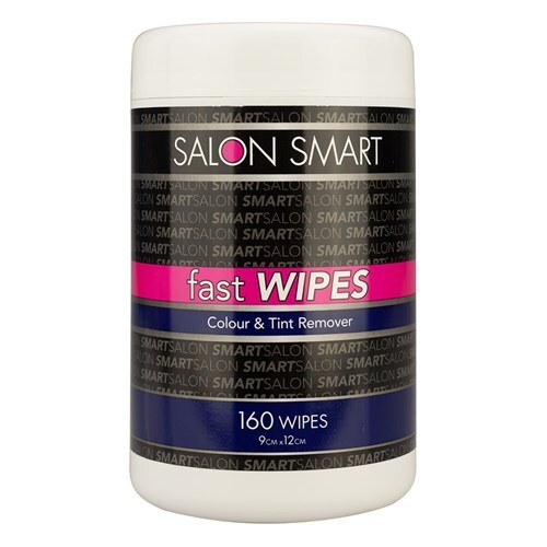 SALON SMART FAST WIPES COLOUR TINT REMOVER - 160wipes