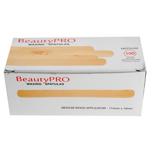 BeautyPRO WAXING APPLICATOR SPATULAS - Medium 100pcs