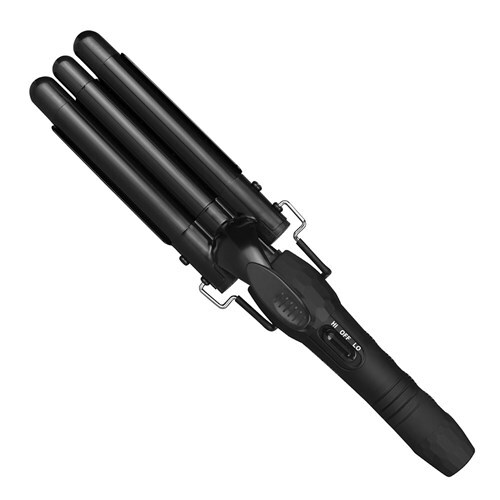 SILVER BULLET CITY CHIC TRIPLE BARREL CURLING IRON