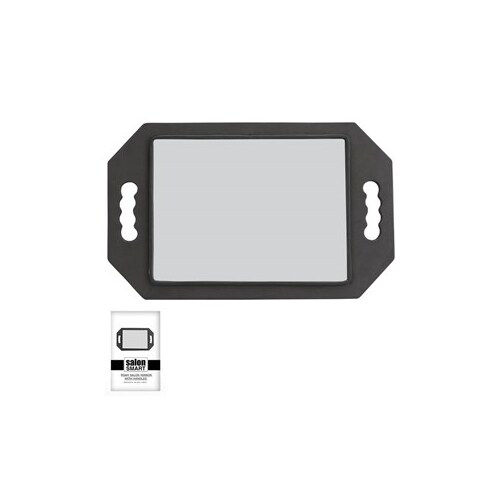 SALON SMART EVA FOAM RECTANGULAR MIRROR - Black